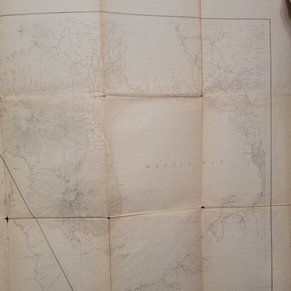 Feb 1944 WWII Amy Air Forces Long Range Navigation Chart Philippine Island Topo - Picture 14 of 16